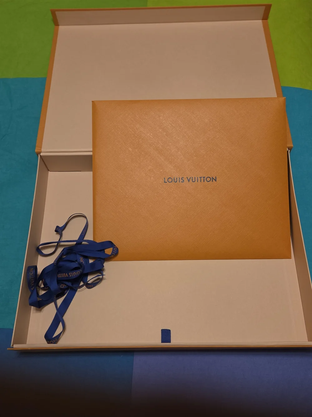 Louis Vuitton Orange Gift Box